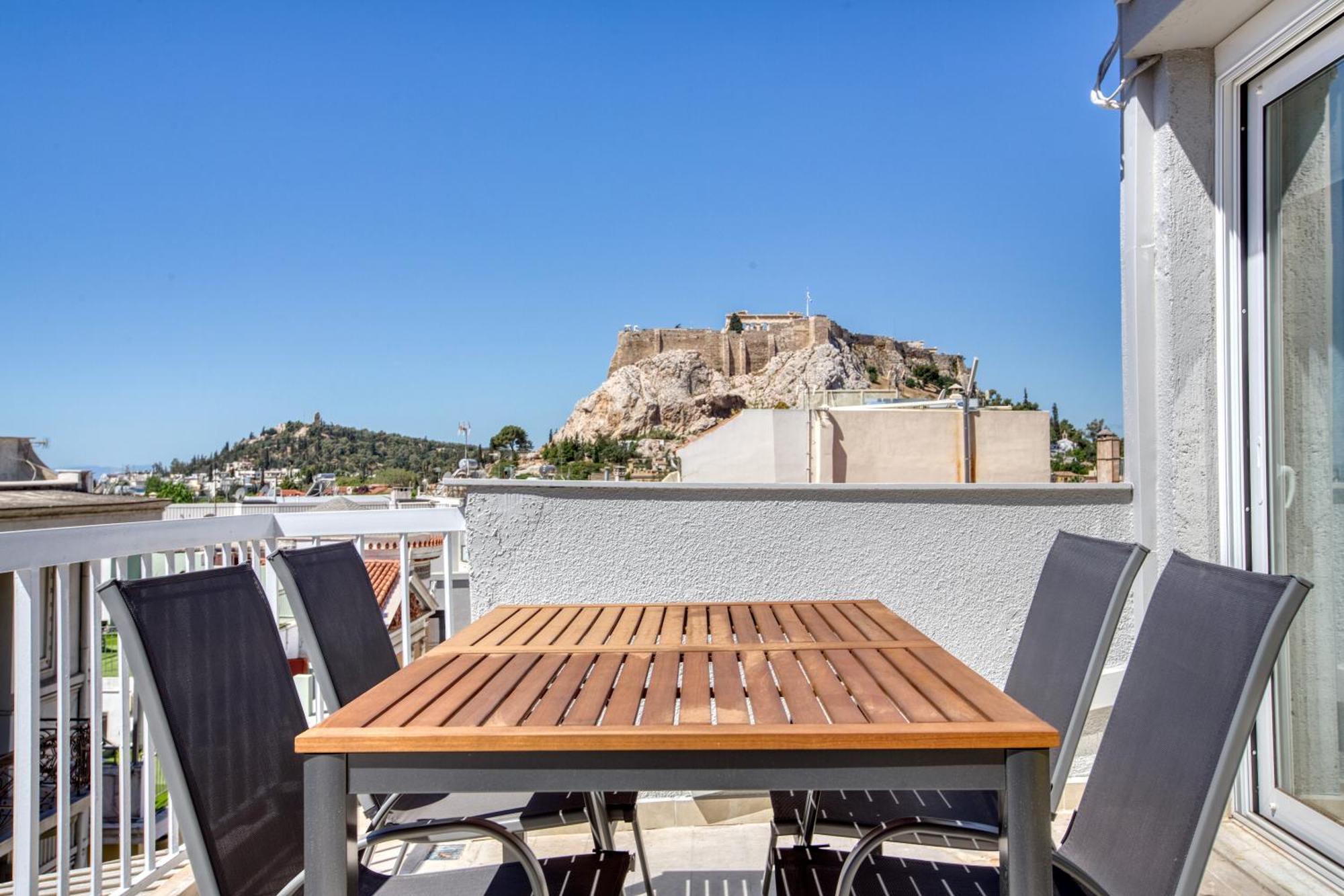 Avgi - Premium Acropolis View - Family Bedroom أثينا المظهر الخارجي الصورة